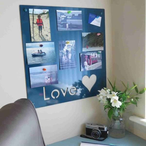 Love Magnetic Memo and Photo Board - Image 2