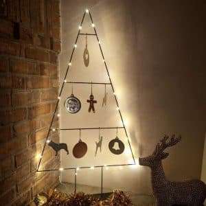 Wire Frame Christmas Tree
