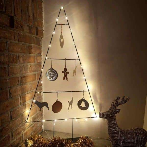 Wire Frame Christmas Tree