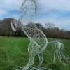 13 ft Rearing Horse Sculpture - Image 3