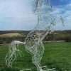 13 ft Rearing Horse Sculpture - Image 4