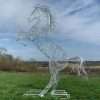 13 ft Rearing Horse Sculpture - Image 10