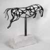 Abstract Jumping Horse Sculpture - Image 6