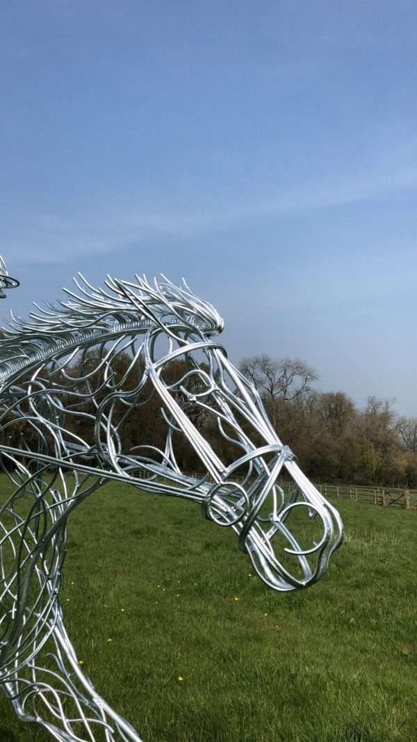 ‘At Full Stretch’ Horse Racing Sculpture - Image 11