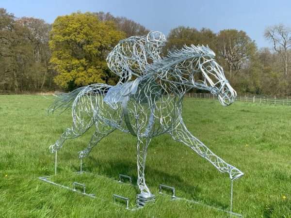 ‘At Full Stretch’ Horse Racing Sculpture - Image 3