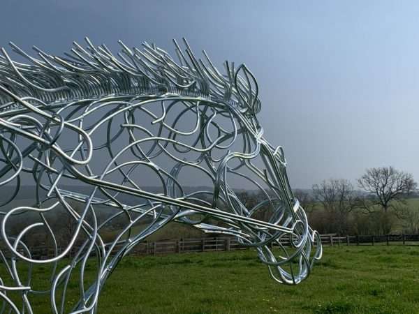 At Full Stretch Horse Sculpture Gallery 9 Our NEW Horse Racing Sculpture - "At Full Stretch" By British Sculptor Charles Elliott, Internationally Renown for his Unique Equestrian Sculptures - His Handcrafted Life Size Racing Horse Sculpture forms the latest one off sculpture of The Elliott of London Equestrian Sculpture Range. Handmade from 8mm round mild steel to indicate power and flow, luxurious progressive zinc exterior galvanised finish to protect the piece from nature and rust for over 30 years! Delivery and Installation Services Available - Worldwide Shipping and International Delivery Available! All Enquiries Welcome - Available to Buy, as well as long term and short term hire!   Approx Dimensions: Length 4.3mWidth 1.1mHeight 2.6m Studio Office - 01494758896 Charles - 07591730415 Website: www.elliottoflondon.co.uk Email: info@elliottoflondon.co.uk Viewing Welcome by Appointment only   #horsesofinstagram #horses #international #charleselliott #sculpture #equestrianart #unique #equine #horse #horsey #stallion #frankel #equinestyle #gardenart #garden #gardenideas #sculptor #elliottoflondon #equestrian #showjumping #dressage #showjumper #horseracing #british #handmade #handcrafted #berkhamsted #sculpturestudio #racehorse