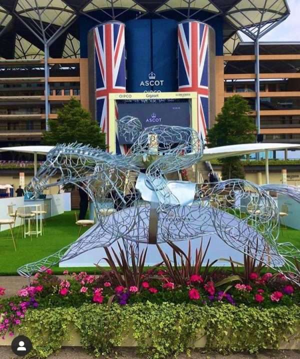 ‘At Full Stretch’ Horse Racing Sculpture