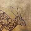 Bolting Hare Sculpture - Image 2