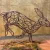 Bolting Hare Sculpture - Image 3