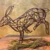 Bolting Hare Sculpture - Image 5