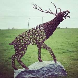 Climbing Stag Bellow