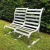 Contemporary Handmade Metal Bench