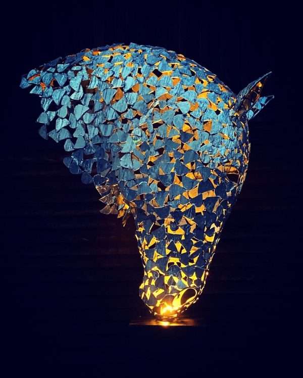 Bronze Horse Head Sculpture - Image 4