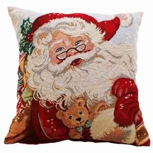 Father Christmas Filled Cushion 43 x 43