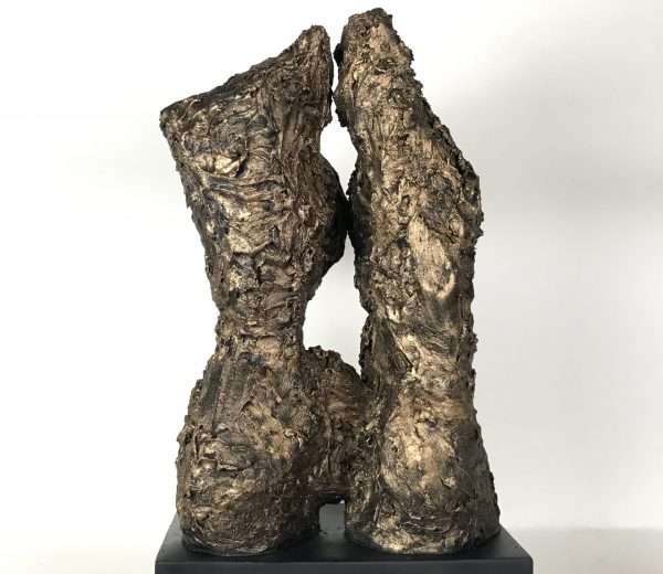 Female Torso Bronze Sculpture - Image 2