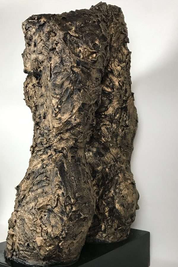 Female Torso Bronze Sculpture - Image 8