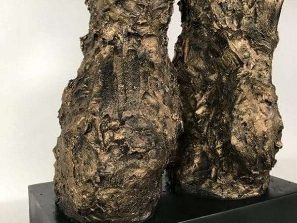 Female Torso Bronze Sculpture - Image 5