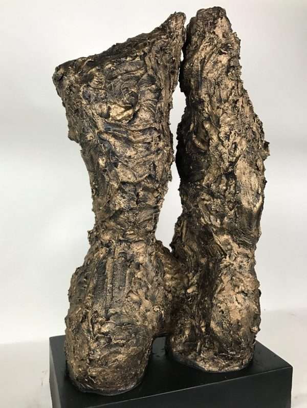 Female Torso Bronze Sculpture - Image 4