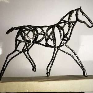 Foal Sculpture Interior Abstract