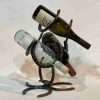 Horseshoe Wine Rack 3 Bottle Holder - Image 3