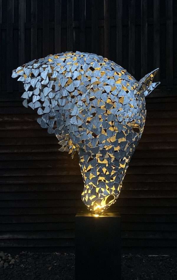 Horse Head Sculpture 4m £POA - Image 2