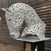 Working Horse Head Busk Sculpture - Image 2