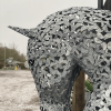 Working Horse Head Busk Sculpture - Image 4