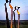 Mother & Child Abstract Sculpture
