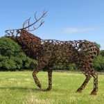 NEW Bellowing Stag Sculpture