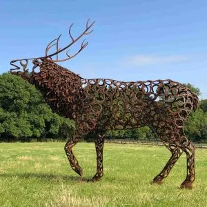 NEW Bellowing Stag Sculpture