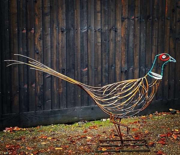 Pheasant Sculpture