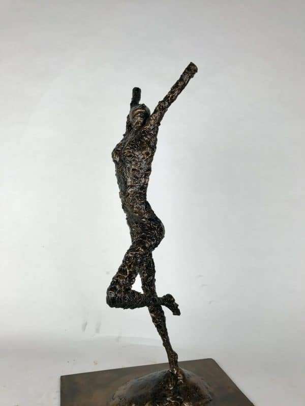 Release Bronze Sculpture Gallery 9 'Release' Limited Edition - 9 Editions Handcrafted Sculpture by British Sculptor Charles Elliott Handmade in Buckinghamshire.   Overall Dimensions: 44cm Height 16cm Width 24cm Depth   Worldwide Shipping Available! All Commissions Welcome www.elliottoflondon.co.uk info@elliottoflondon.co.uk