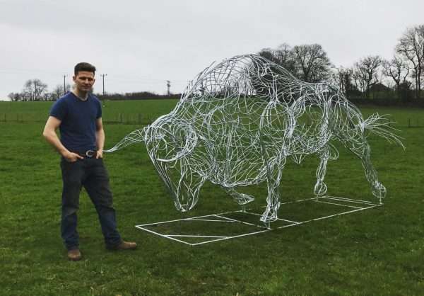 'The Bull' Sculpture - Image 7
