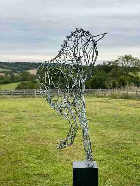 “Balanced Canter” Dressage Horse Busk - Image 11