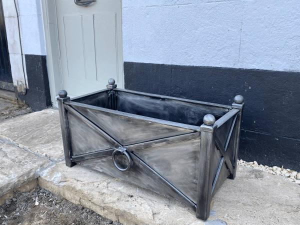 Handmade Steel Garden Planters - Image 4