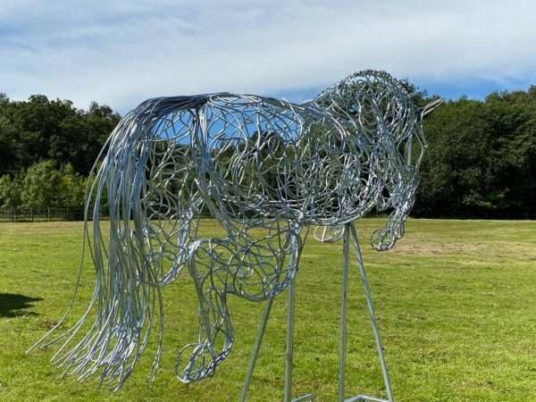“Grand Prix” Jumping Horse Sculpture - Image 6