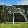 Jumping Horse Sculpture