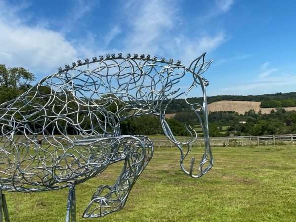“Grand Prix” Jumping Horse Sculpture - Image 12