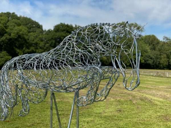 “Grand Prix” Jumping Horse Sculpture - Image 13