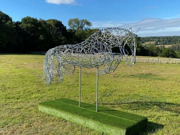 “Grand Prix” Jumping Horse Sculpture - Image 15