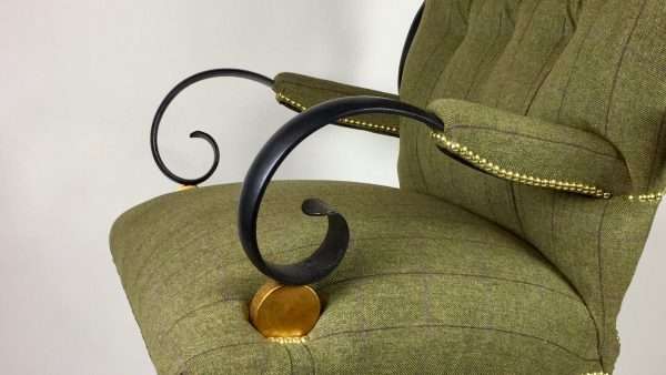Executive Tweed Chair - Image 4