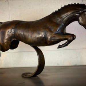 Jumping Horse 2019 Bronze Sculpture