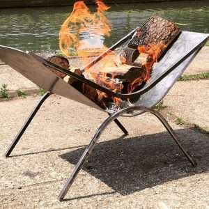 Handmade Self Feeding Log Fire