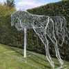 Jumping Horse Sculpture - Image 5