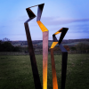 Mother & Child Abstract Sculpture - Image 5