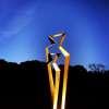 Mother & Child Abstract Sculpture - Image 3