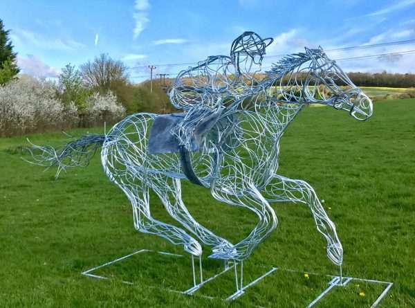 Race Horse Sculpture - Injured Jockey Charity - Image 14
