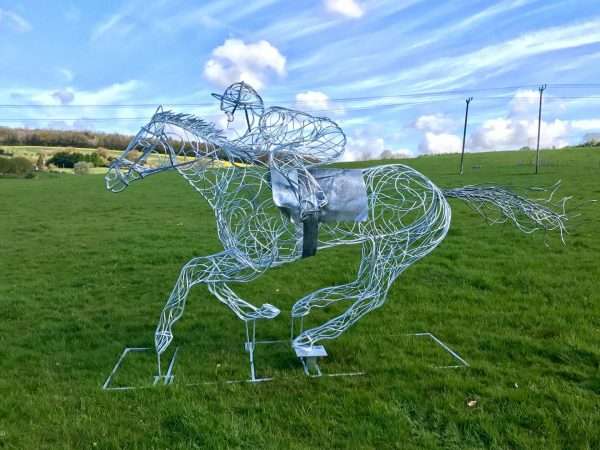 Race Horse Sculpture - Injured Jockey Charity - Image 13