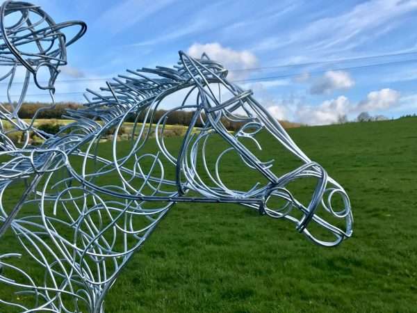 Race Horse Sculpture - Injured Jockey Charity - Image 12