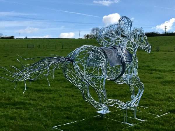Race Horse Sculpture - Injured Jockey Charity - Image 11